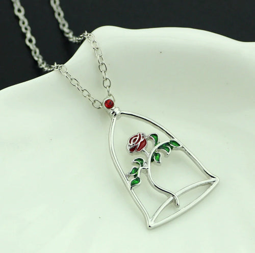 Enchanted Rose Necklace