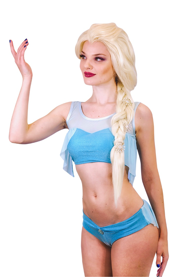 Winter Frost Bikini Top