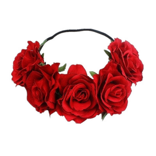 Red Roses headband