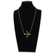 Bow & Arrow Gold Necklace