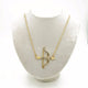 Bow & Arrow Gold Necklace