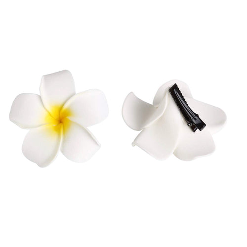 Plumeria Flower Hair Clip