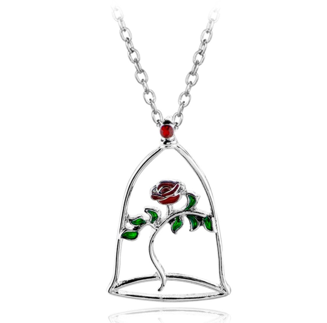 Enchanted 2025 rose necklace