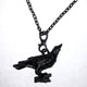 Black Crow Necklace