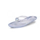 Clear Heart Jelly Sandals